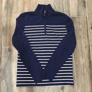 Banana Republic Navy Striped Nautical Sweater